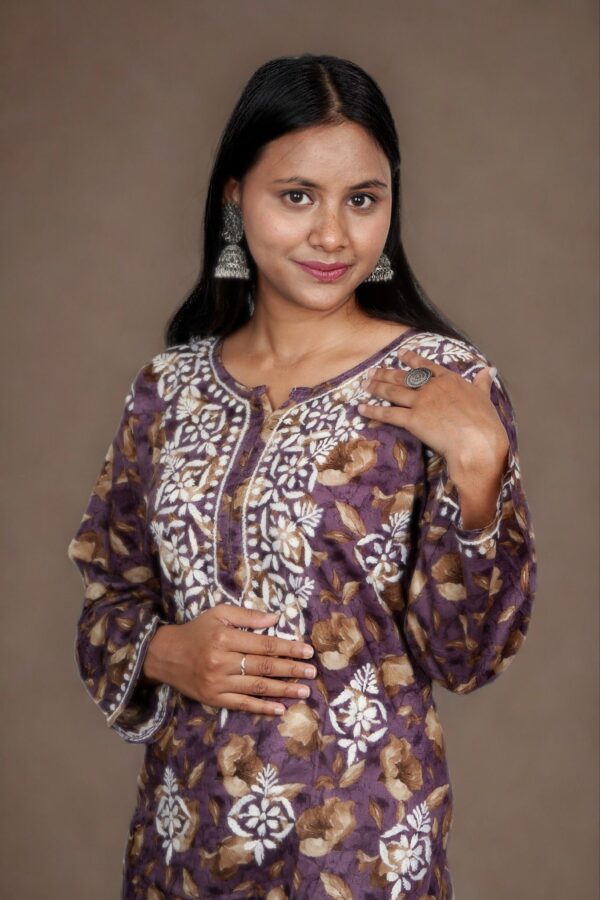 Chic Brown Kurti - Image 5