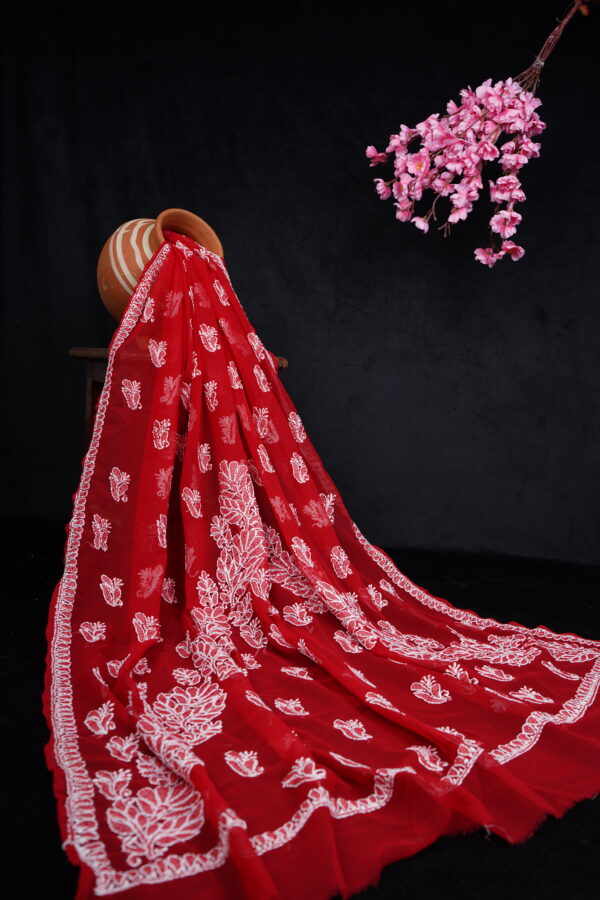 Red Saree
