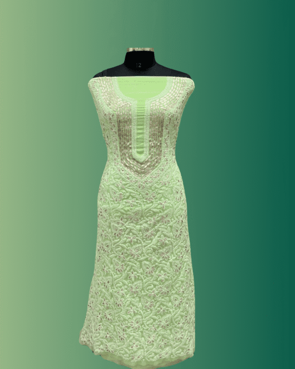 Full Three piece Suit Georgette (Kurti+Dupatta+Bottom)