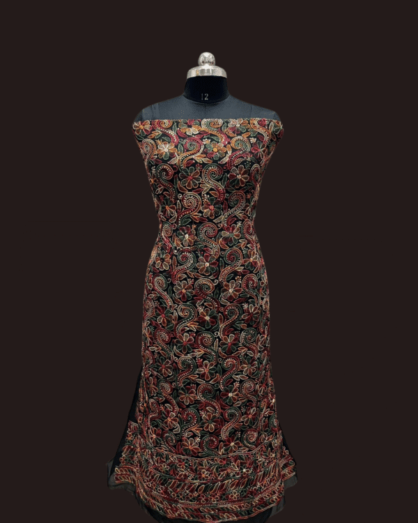 Full Three piece Suit Material (Kurti+Dupatta+Bottom)