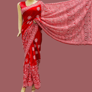 Saree Lehanga Fabric Georgette (With Blouse)