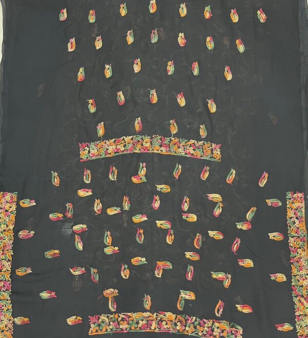 Full Three piece Suit Material (Kurti+Dupatta+Bottom) - Image 4