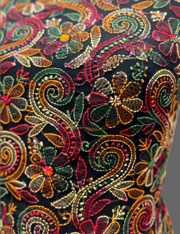 Full Three piece Suit Material (Kurti+Dupatta+Bottom) - Image 3