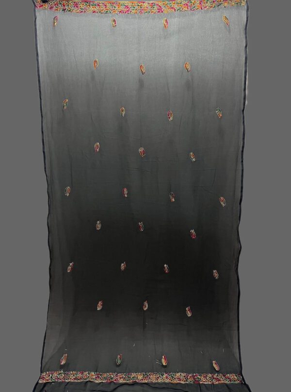 Full Three piece Suit Material (Kurti+Dupatta+Bottom) - Image 5